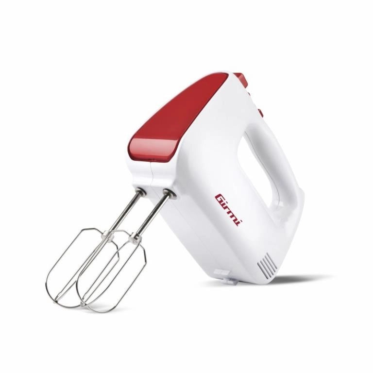 Sbattitore elettrico con fruste sb41 bianco e rosso 400 watt
