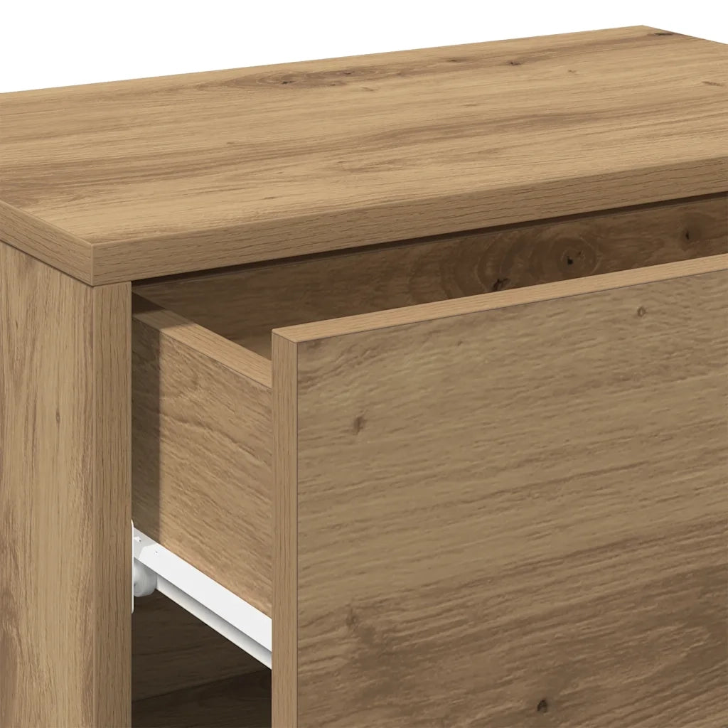 Comodino a Muro Rovere Artigianale 856822