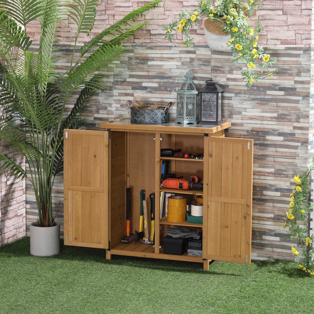 Armadio da Giardino ¨C Minimal ¨C Legno 75x40x90 cm