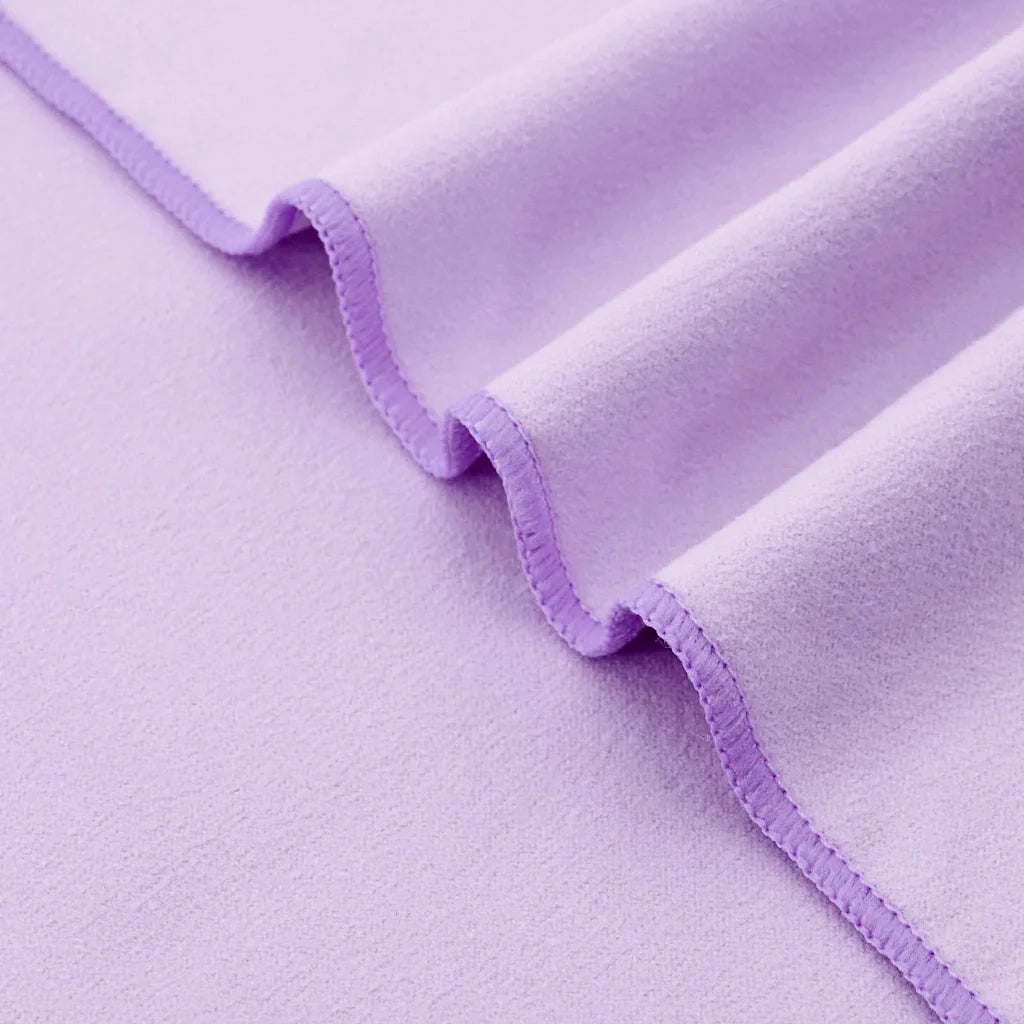 Asciugamani per lettino 2 pz | Teli per bagno Viola 210 x 75 cm
