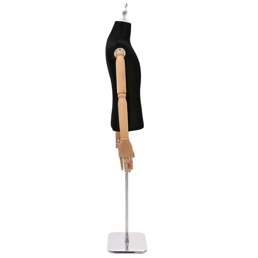 Manichino Regolabile 170-218 cm con Base Maschio PP Nero 42041706