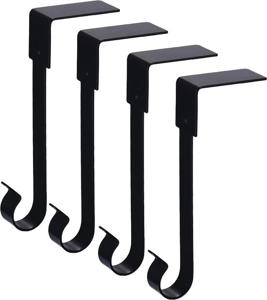 4 holder per calzini da Natale - holder per calzini da Natale in metallo - hanger per calzini da Natale con protezione - holder per calzini da Natale - supporto per camino - supporto per tavolo per mantelpiece - camino - Natale - Capodanno - festa