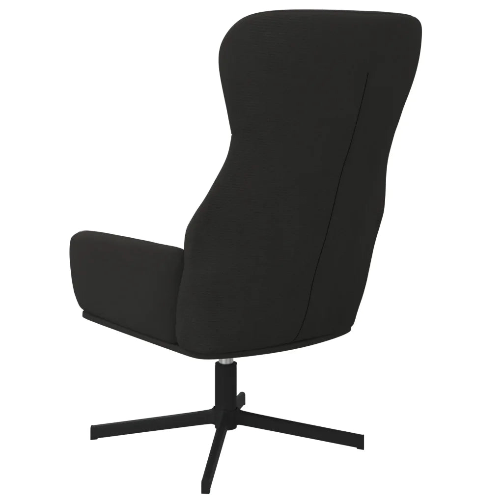 Poltrona Relax Nera in Velluto 341114