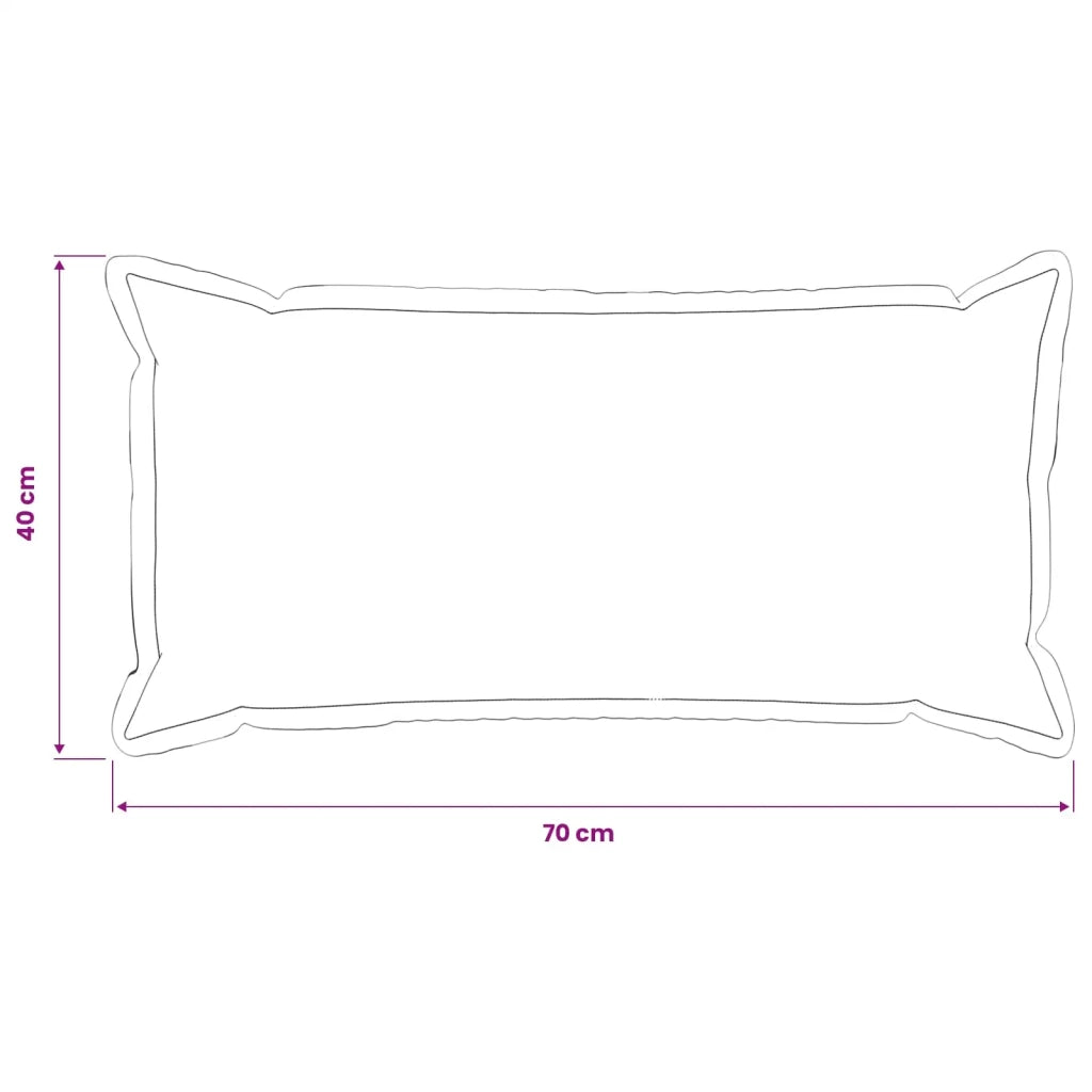 Federa 6 pcs HOUTEN Crema 40 x 70 cm Bouclé 917841