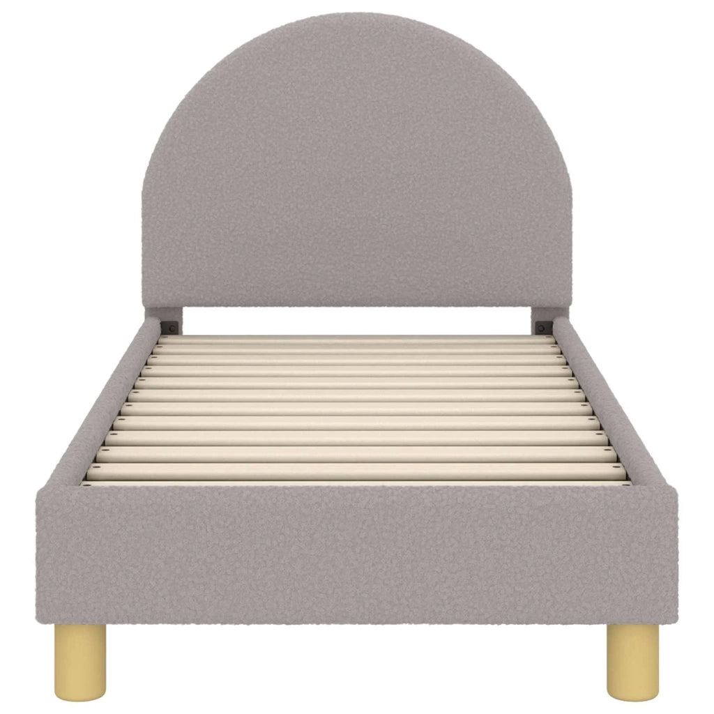 Struttura letto per bambini con testata Grigio chiaro 42011026