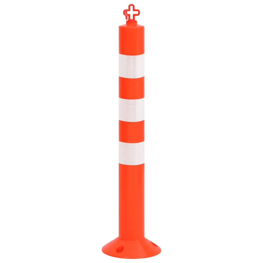 Dissuasori Traffico con Catena 4 pz 75 cm in PE 150963