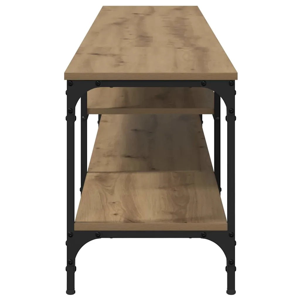 Mobile TV-Credenza per TV-Console TV Rovere artigianale 201 x 35 x 45 cm