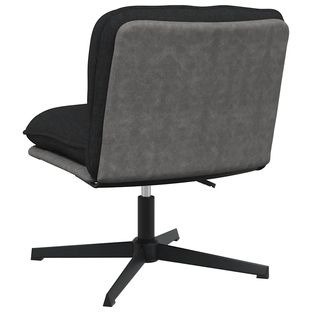 Sedia da Ufficio Girevole Nera in Tessuto 4105394