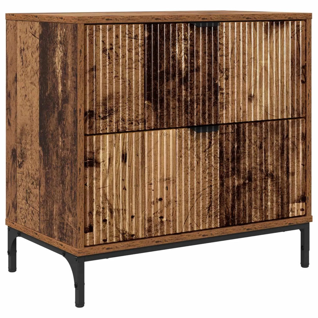 Comodino Legno vecchio 63.5 x 36 x 61 cm Legno multistrato 883472