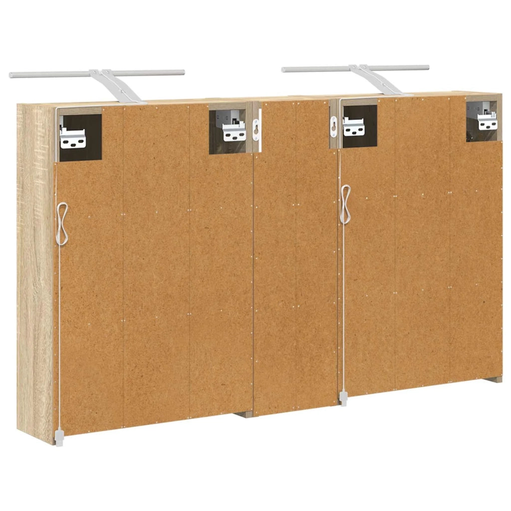 Set di Armadi da Bagno 3 pcs 106 x 16 x 62,5 cm 3403802