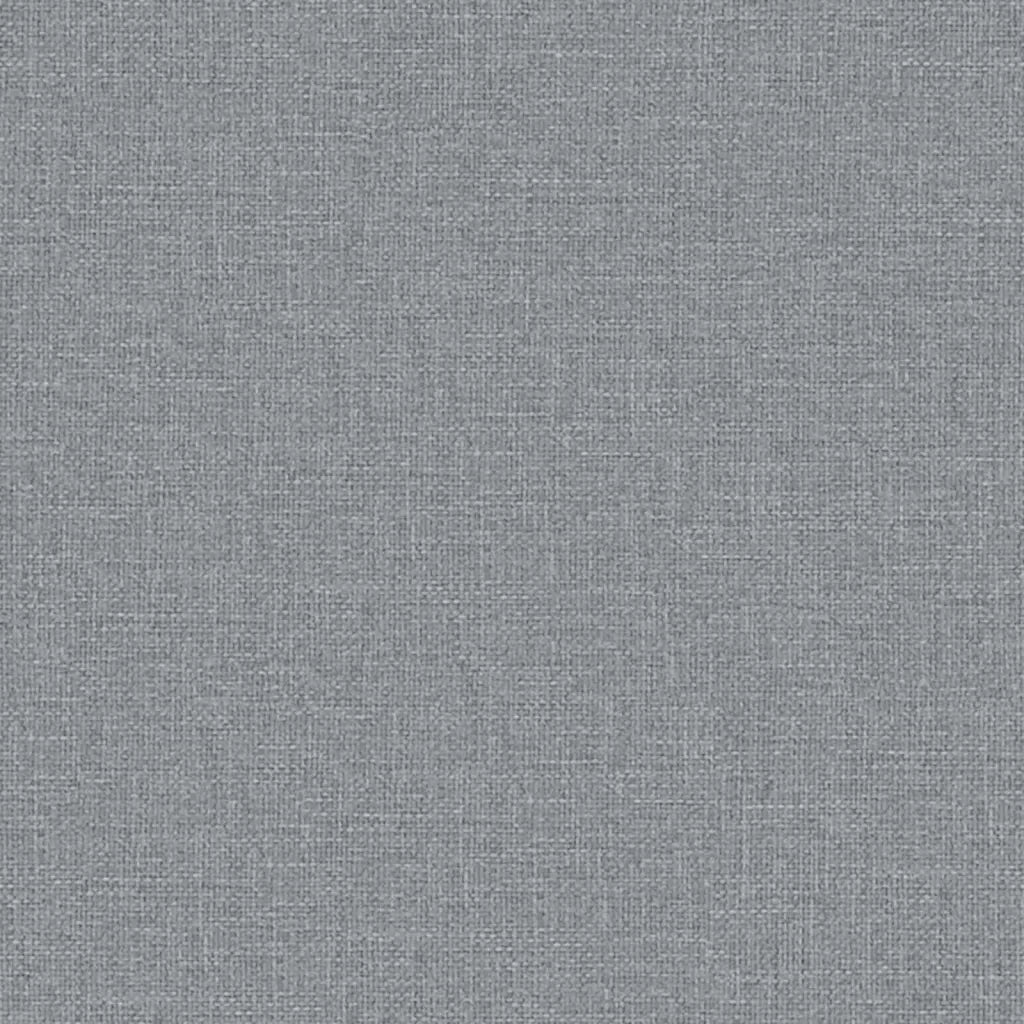 Poltrona | Sedia Lounge Grigio Chiaro 55x64x80 cm in Tessuto