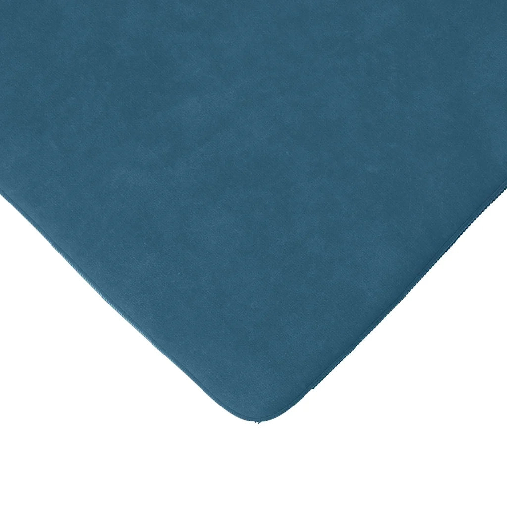 Cuscini per Seduta 4 pcs Blu 40 x 40 x 3 cm Velluto 42015205