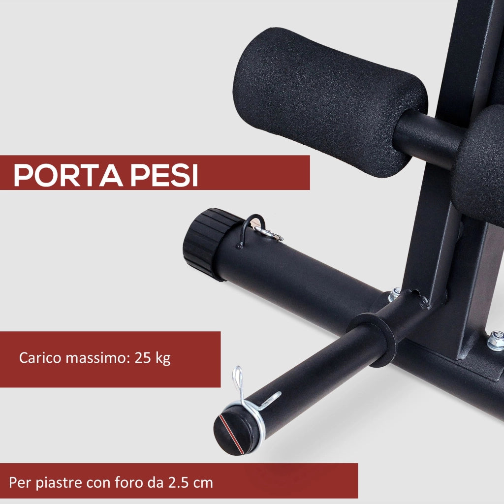 Panca Palestra Pieghevole ¨C Minimal ¨C Rosso