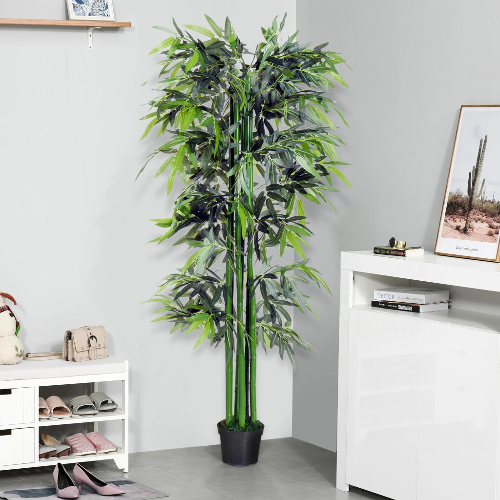 Bamb¨´ Artificiale 180cm ¨C Xylo ¨C Pianta Decorativa per Interni ed Esterni