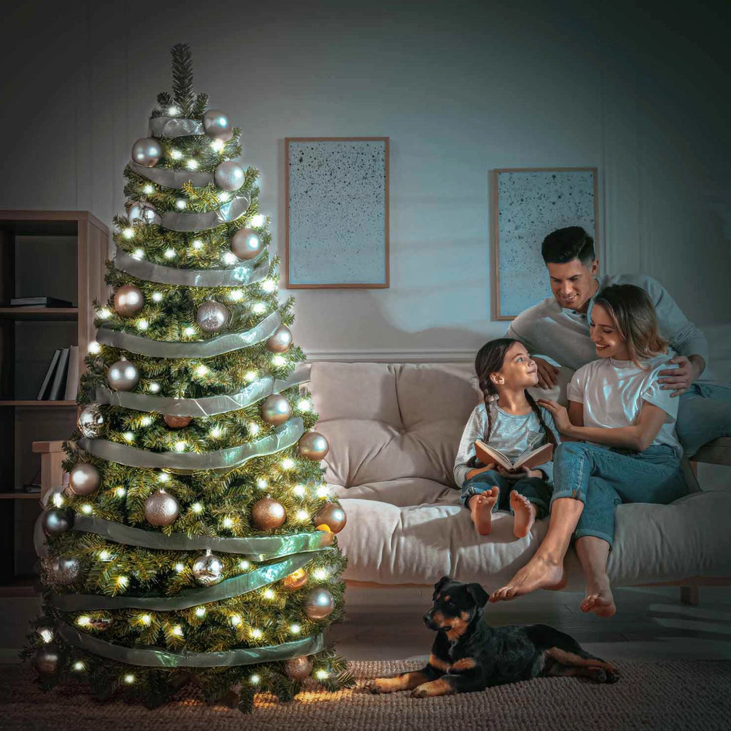 Dasher - Albero di Natale in PVC ø110 x 210H cm, 1100 rami