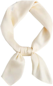 Sciarpa quadrata piccola, sciarpa di seta a righe semplici, sciarpa da donna, 70cm*70cm sciarpa quadrata