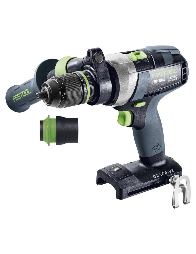Trapano Avvitatore FESTOOL QUADRIVE TDC 18/4 I-Basic (Solo corpo + Systainer SYS3 M 187)