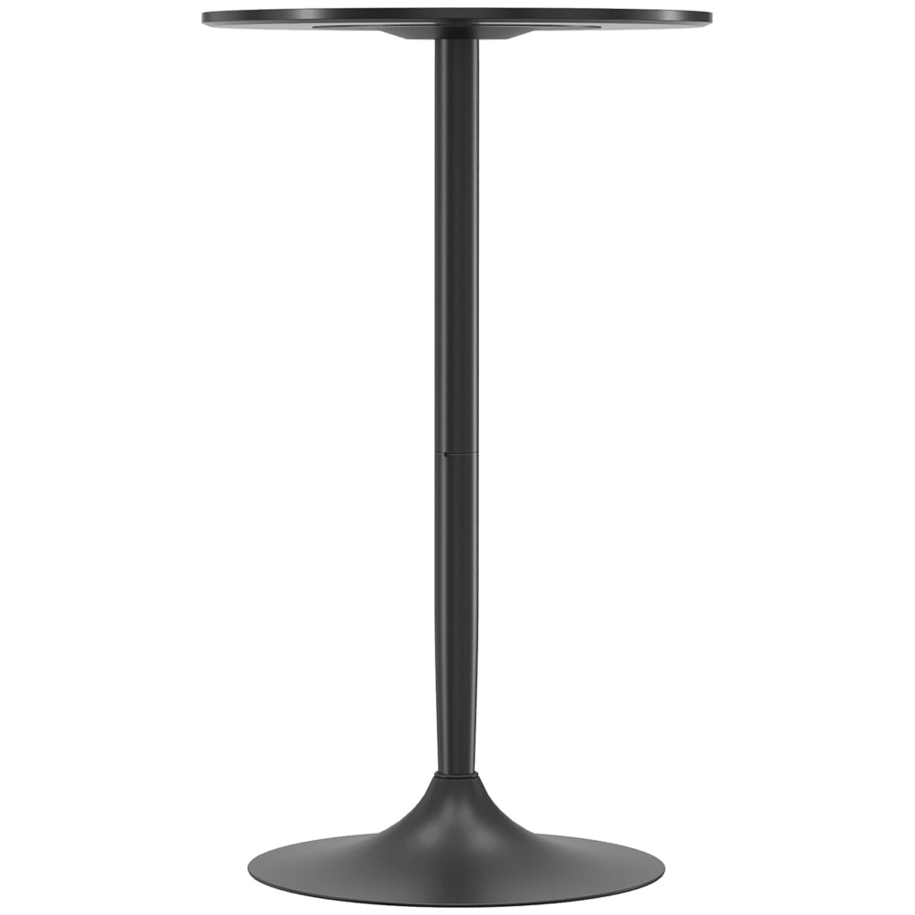 Tavolino da bar ¨C Minimal ¨C Nero 60x60x102 cm