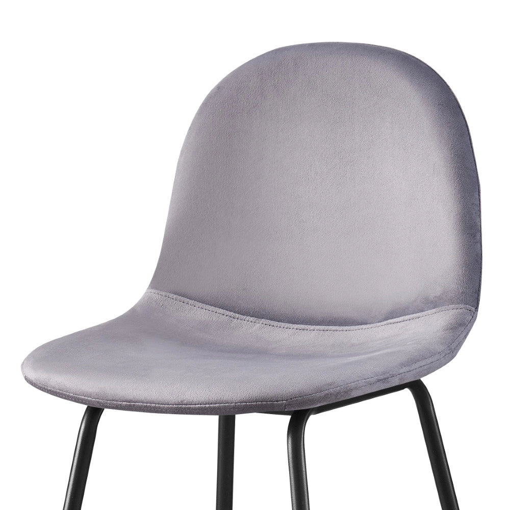 Sgabello da bar LUMA (grigio)