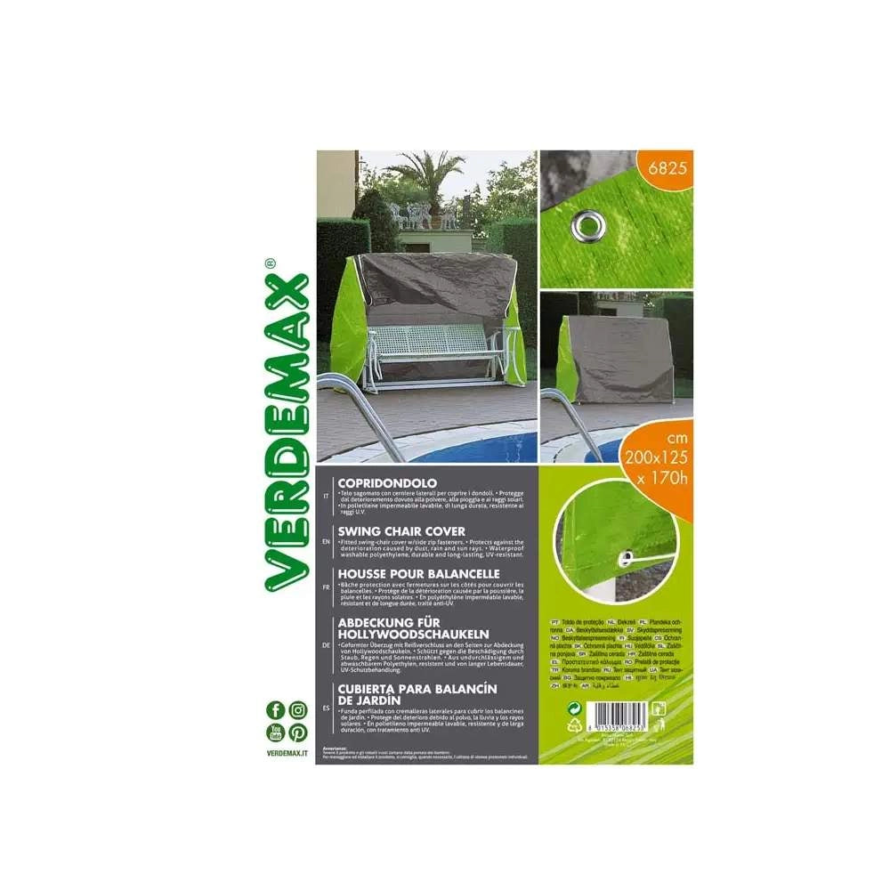 Telo Copertura Copri Dondolo Impermeabile 215 x 215 x 170 h Verdemax