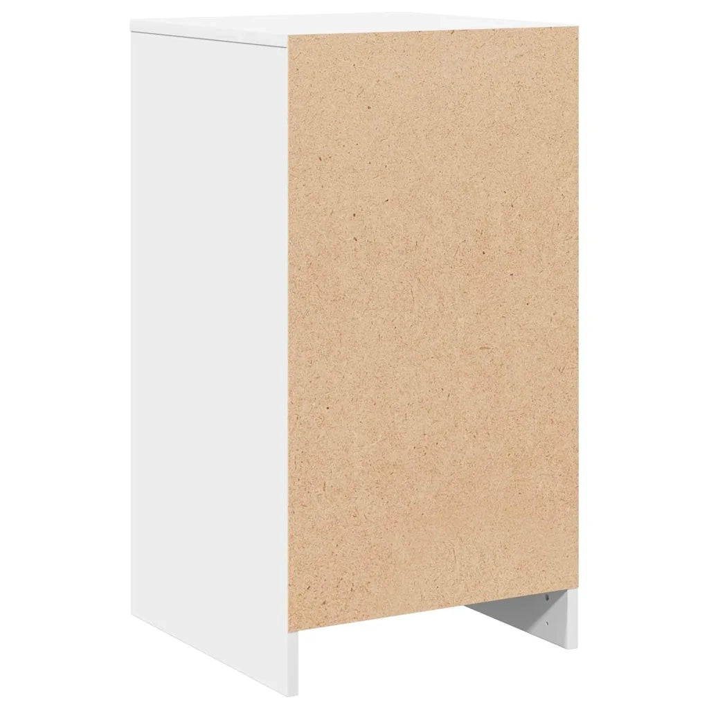 Credenza con cassetto Bianco 40 x 41 x 75 cm Legno multistrato 865055