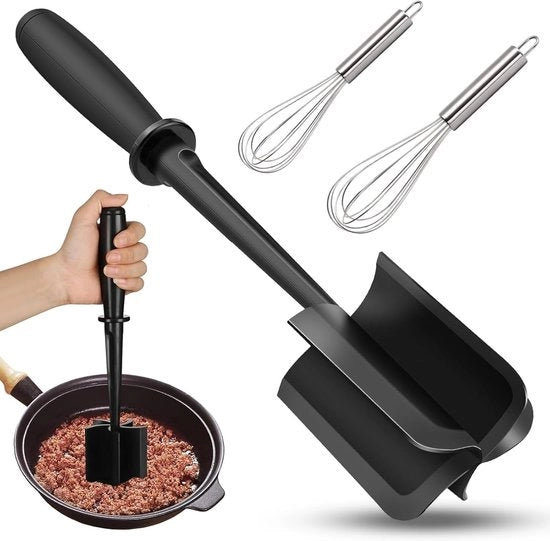 Masher per Patate e Carne Resistente al Calore con Filtro - Ideale per Pulpificare e Mescolare