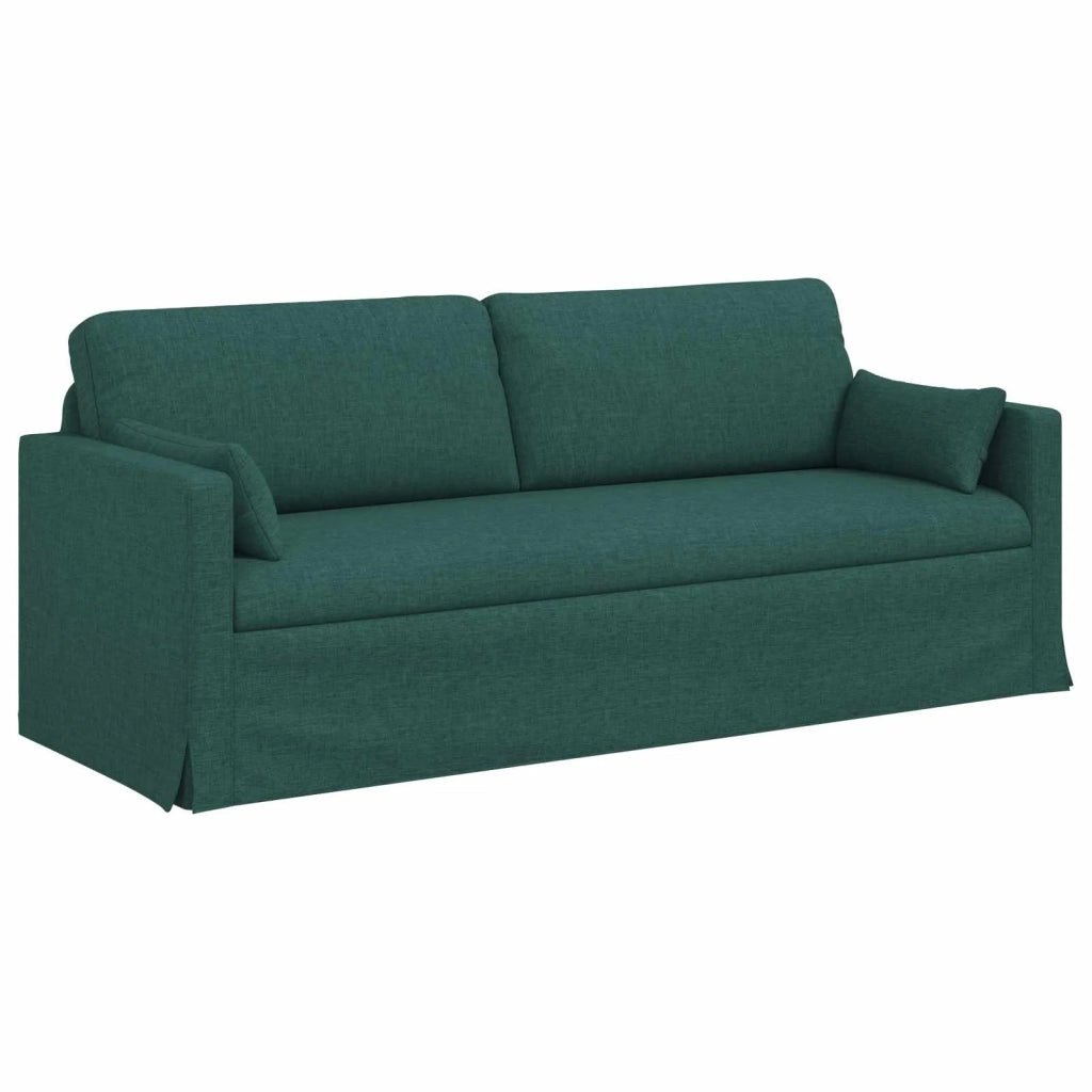 Set di divani 2 pcs Verde Scuro 198 x 78 x 80 cm Tessuto 3407584