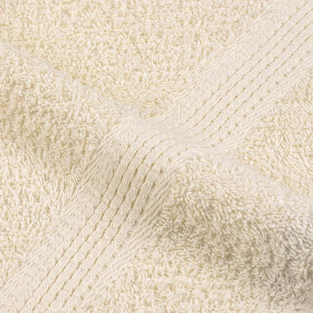 Asciugamani per sauna FROGN 4 pezzi Crema 80x200 cm 360 g/m2