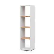 Vicco Scaffale Rovere bianco/dorato 36.8 x 144.9 cm