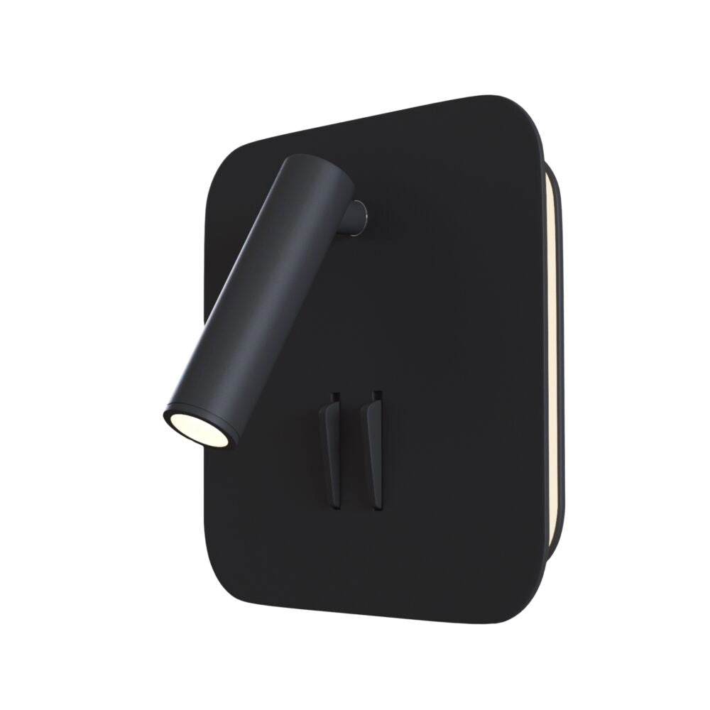 Applique Maytoni IOS 176 nera LED 9W 2 luci 3000K 550lm
