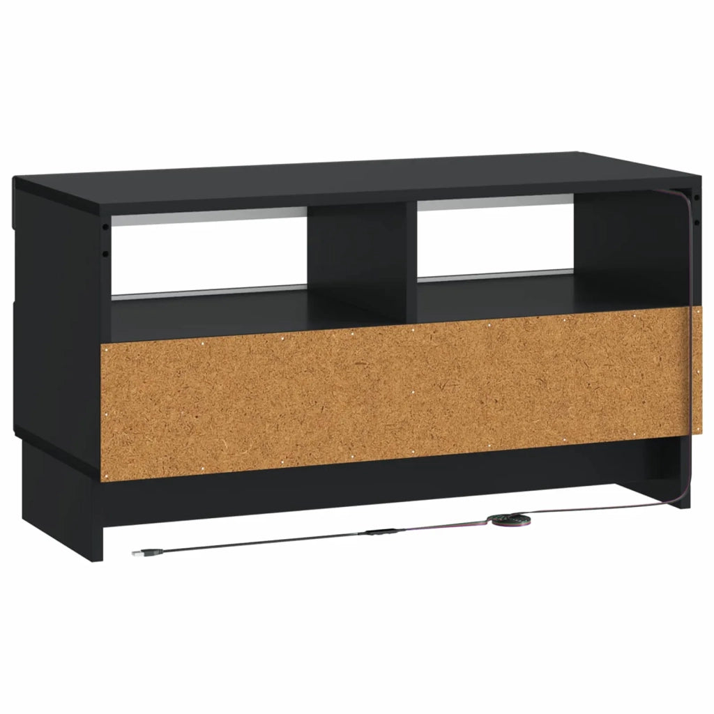 Mobile TV LED Nero Legno ingegnerizzato 896116