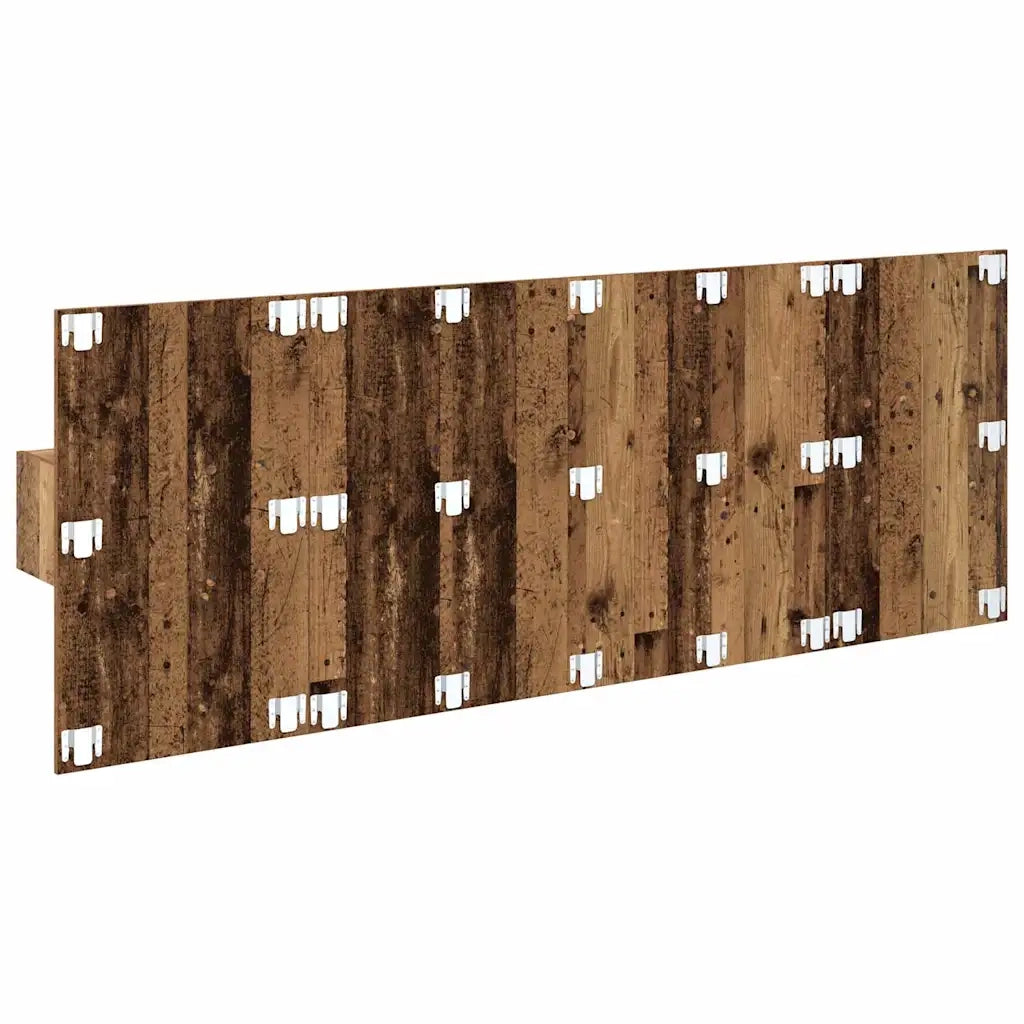 Testata con Comodino 3 pcs Legno vecchio Legno multistrato 3415637