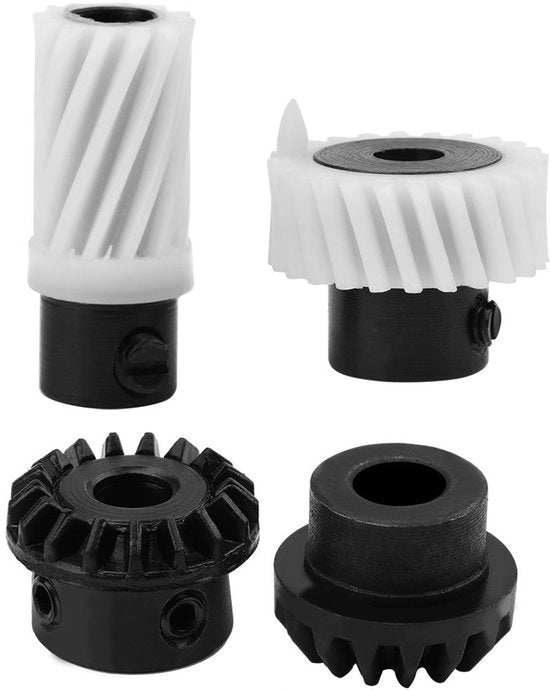 Set di ingranaggi a quattro denti per motore - Trasmissione a cardano - Accessori per macchina da cucire - Plastica - Compatibile con modelli Singer - Componenti per macchina da cucire