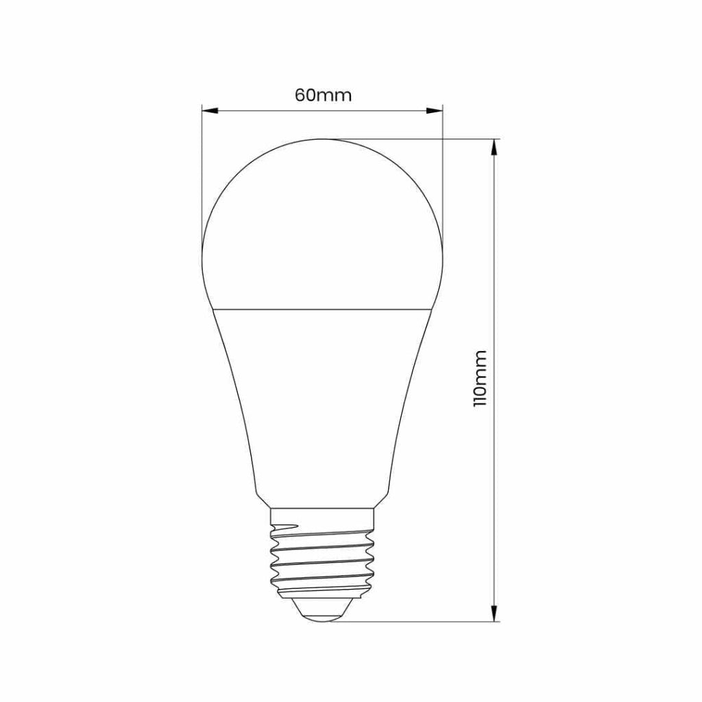 Lampadina LED RGB 10W E27 Eko-Light EK8049 bianca con telecomando