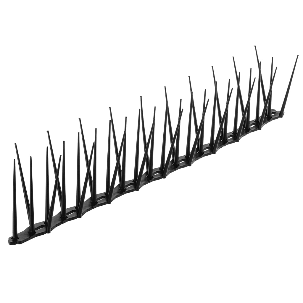 KADAX Punte anti-uccelli in plastica, alte 11,64 m, sicure, 24 pezzi