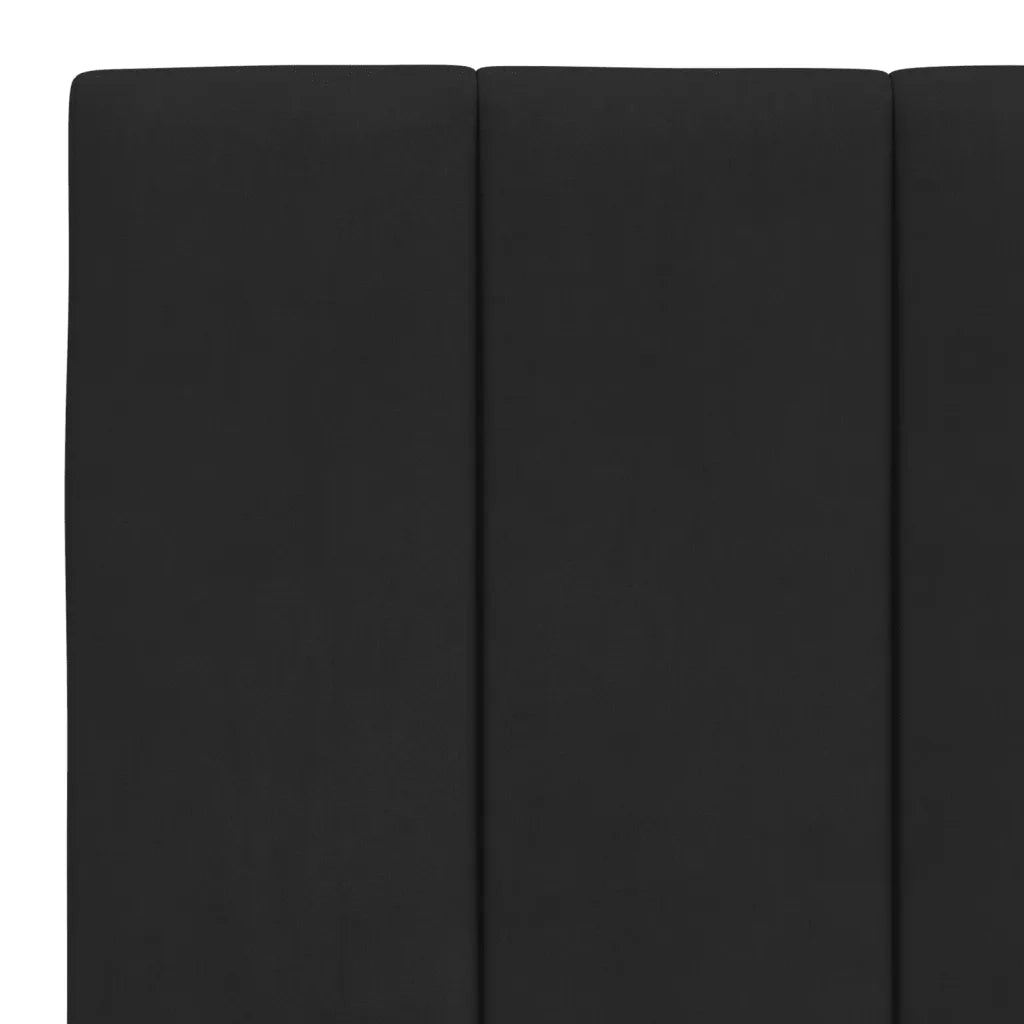 Cuscino Testiera Hanko Nero 180 cm in Velluto 374683