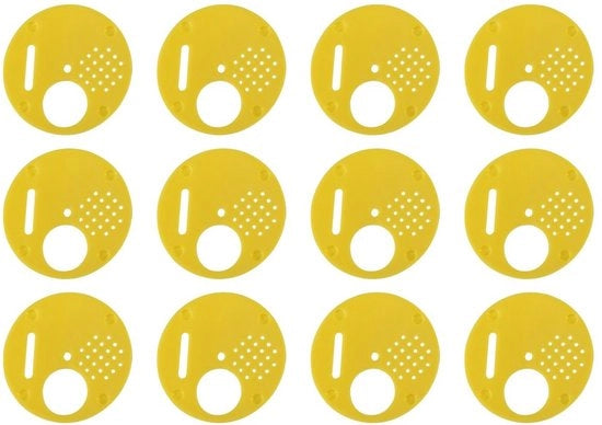 Ingressi per api 12 pezzi - Porte di accesso in plastica - Attrezzature per apicoltori - Apiario - Box per le api - Prodotti speciali