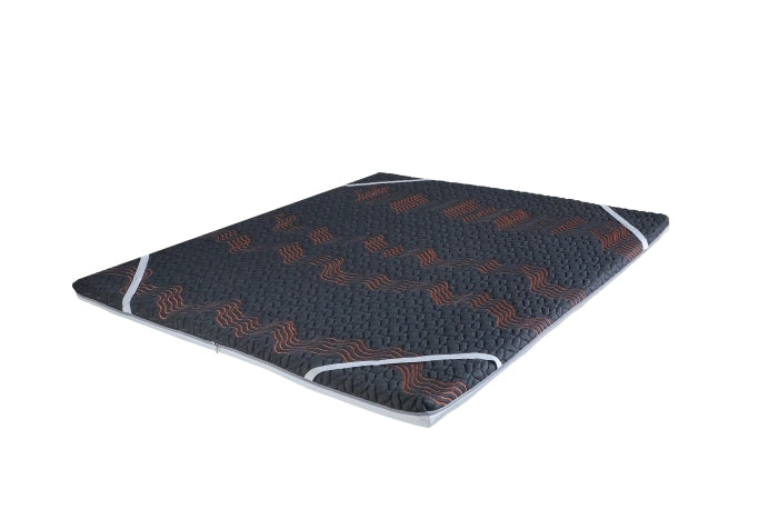 Topper Piazza e Mezza in Memory foam e Memory Gel Doppia Stagione | 5 cm - sfoderabile Misura: 120x190 1 piazza e mezza standard