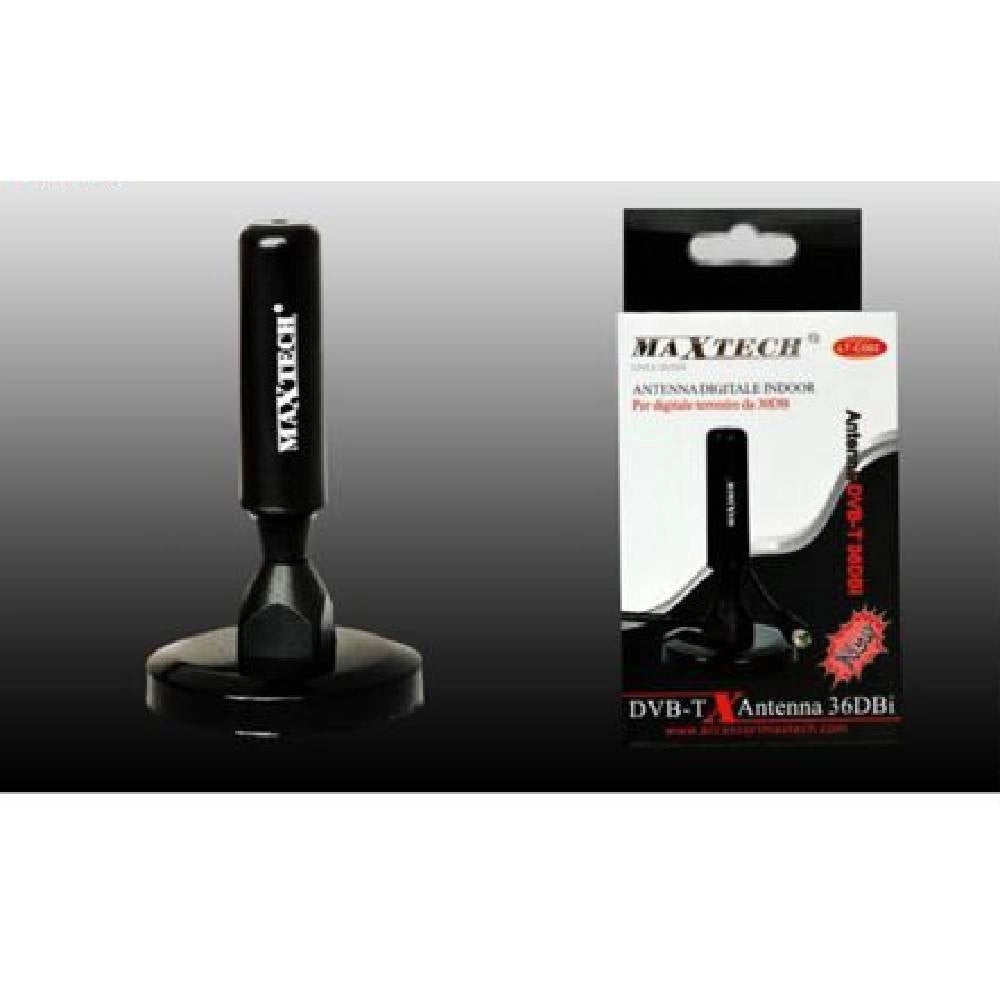 Trade Shop - Antenna Digitale Terrestre Portatile Amplificata Dvb-t 30db Indoor Maxtech Lt-c002 -