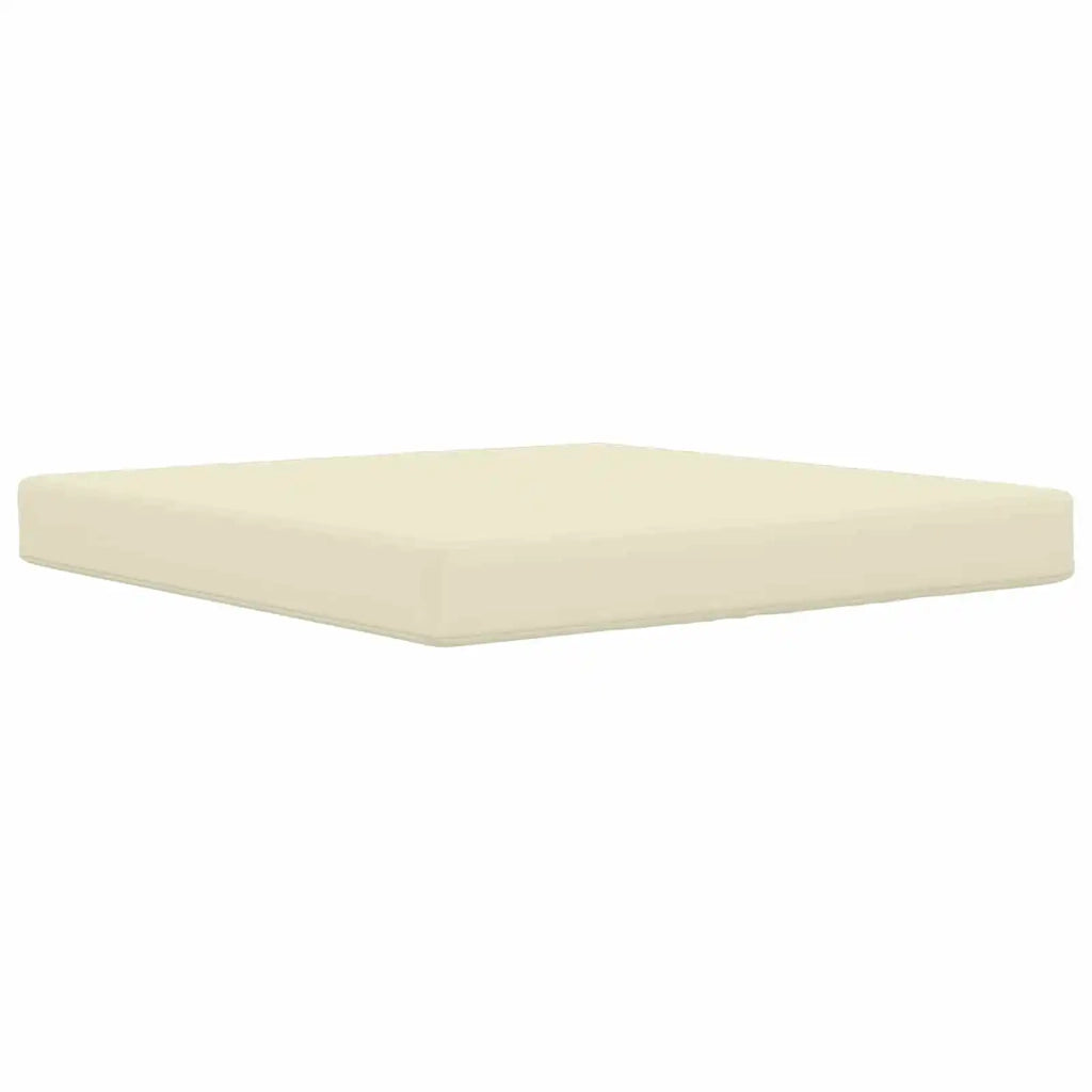 Cuscino per divano da esterno 3 pz | Cuscini per sedie Crema Poliestere