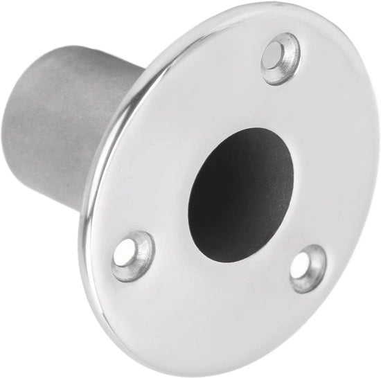 Base di Attacco per Reling 90° - Leva in Acciaio Inox - Leva per Barche