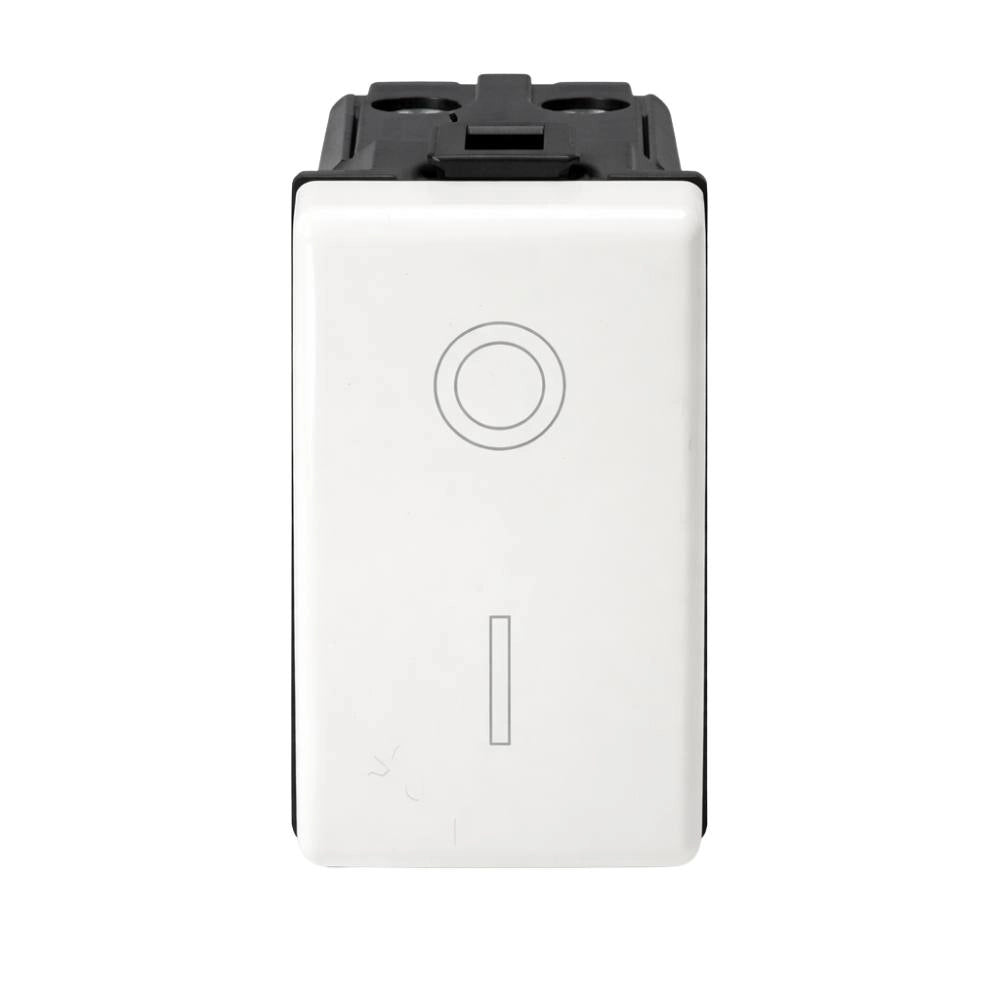 Interruttore 2 poli 16a bipolare 250v compatibile con bticino matix am5011