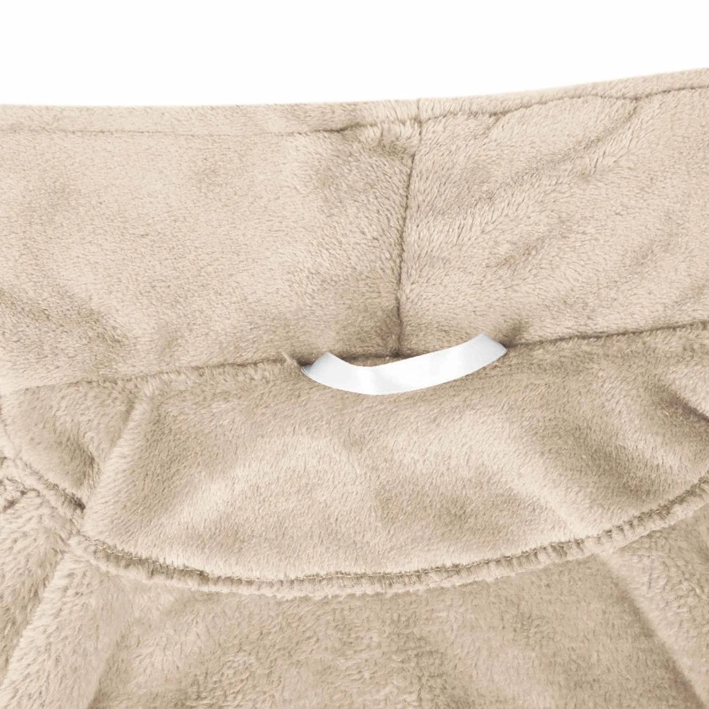 Accappatoio senza Cappuccio Beige xl Flanella 42017264