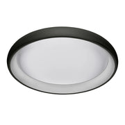 Plafoniera LED Italux Alessia nera 61cm 50W 3000K