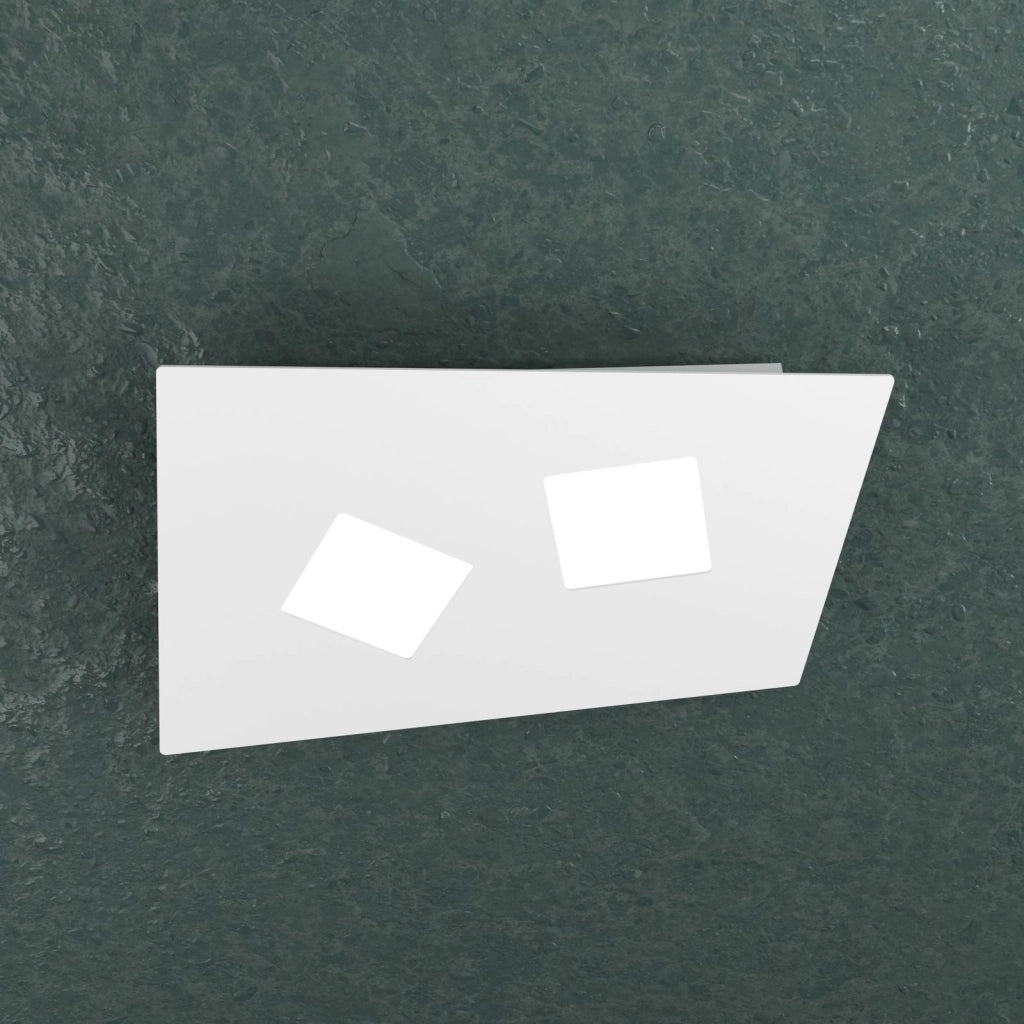 NOTE APPLIQUE-PLAFONIERA 2 LUCI BIANCO 1140-2-BI
