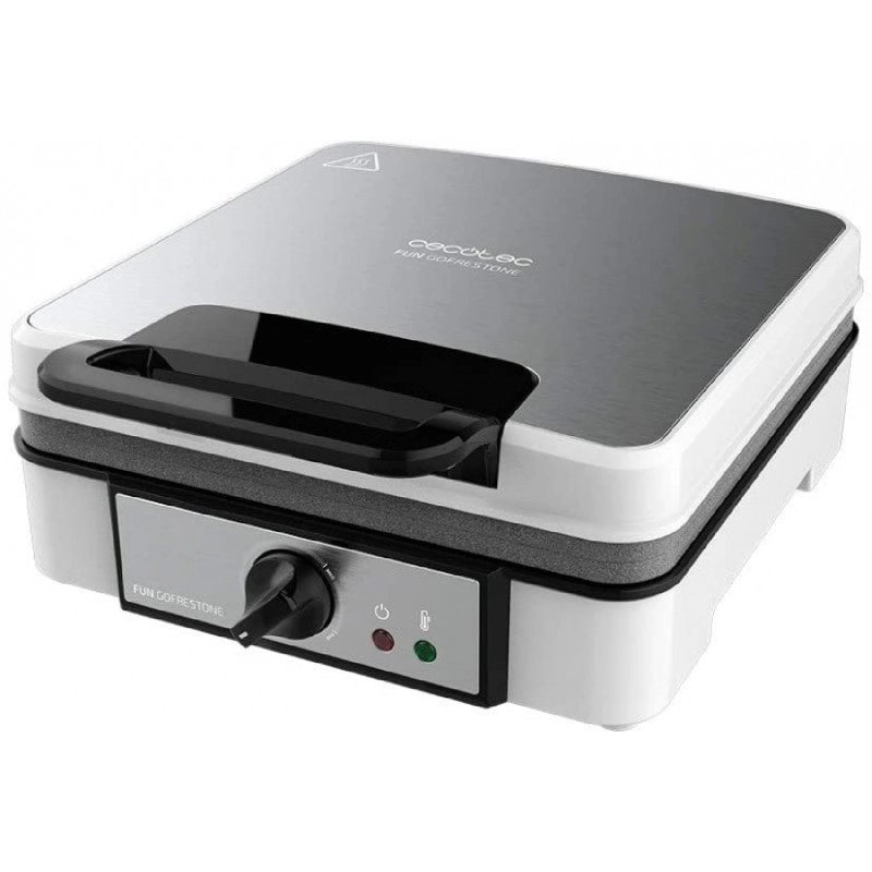 CECOTEC 08017 - Piastra per waffle Fun Gofrestone 4Inox