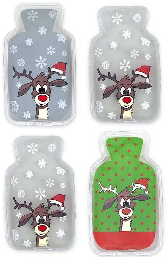 Set di riscaldatori per mani ricaricabili e riutilizzabili, con 4 pezzi.