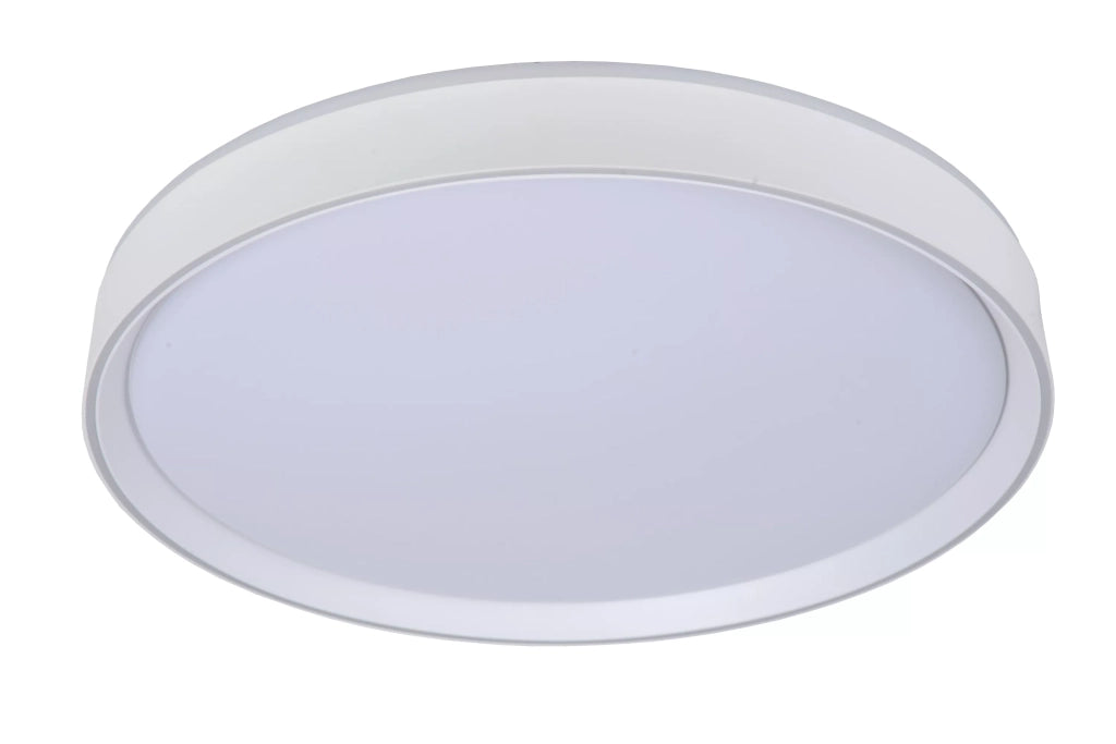 Plafoniera LED Lucide Nuria 50cm 36W bianca dimm.