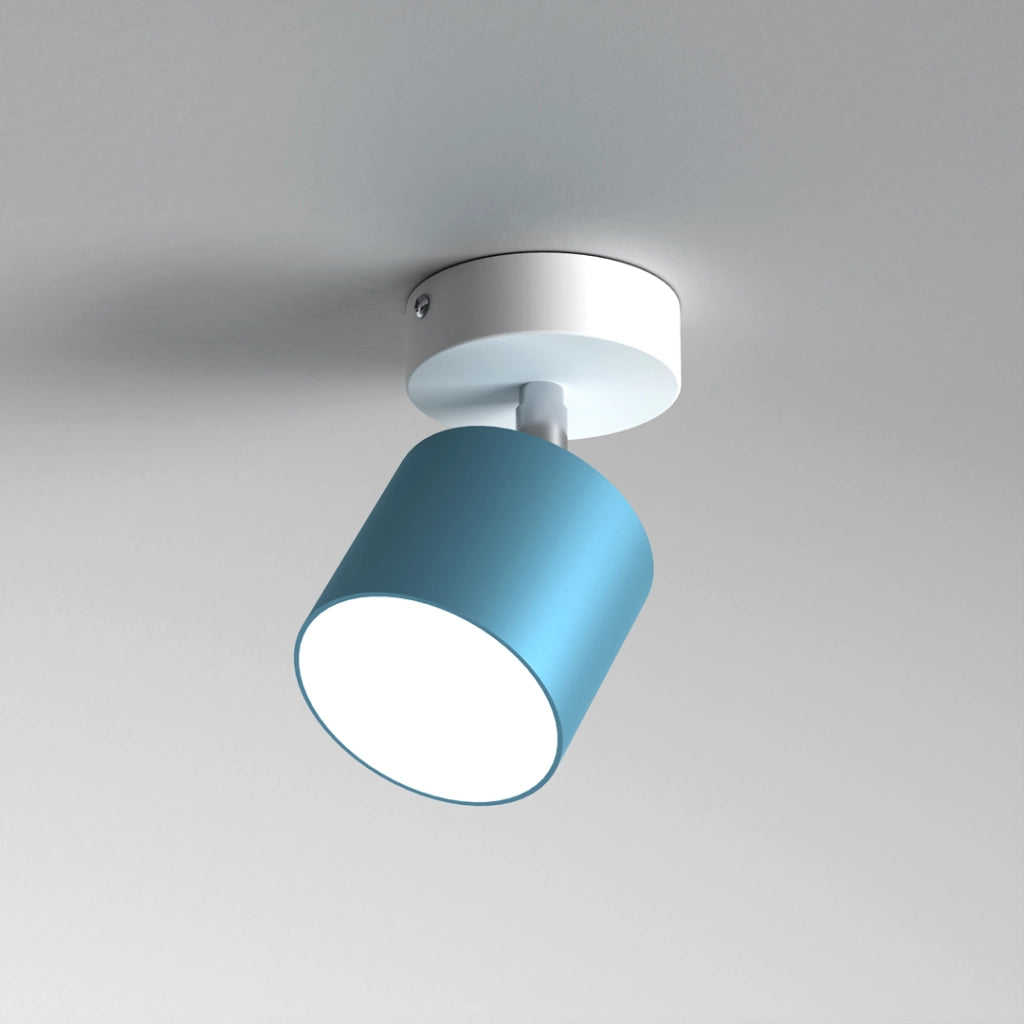 Spot parete/soffitto DIXIE 1x20W GX53 blu Milagro MLP7604