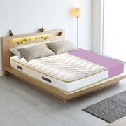 Materasso Alto 16 cm piazza e mezza 120x200 cm, con AirPur® monoblocco, water foam ortopedico in poliuretano, con tessuto anti acaro di alta qualità, DREAM AIR 